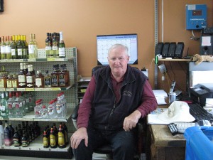 Bill McNeil at the Arthurette General Store