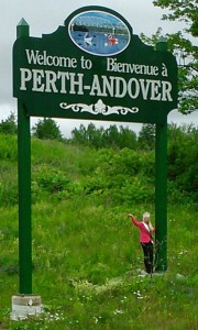 When Dayna was chosen to be an ambassador for NB in this pageant she was  offered the chance to represent Fredericton...but she turned the offer down saying she was proud to be from Perth-Andover!