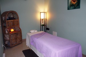 The Massage Room is peaceful, relaxing & serene