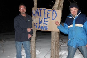 Jonathan Gagnon and Luke Sinstadt Stand United!