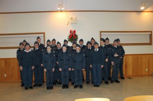 A Special Thanks to the Royal Canadian Air Cadets Tobique Valley Squadron 594 for making this meal a smashing success!