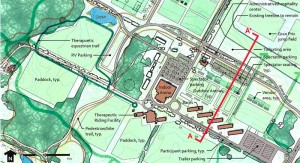 A sample plan for an Equestrian Centre