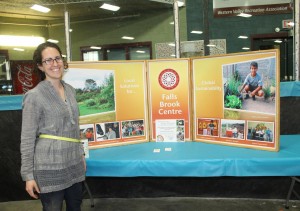 Emily Shapiro at the Women’s Day Fair at the Civic Centre
